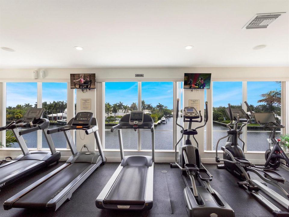 Clubhouse Gym View