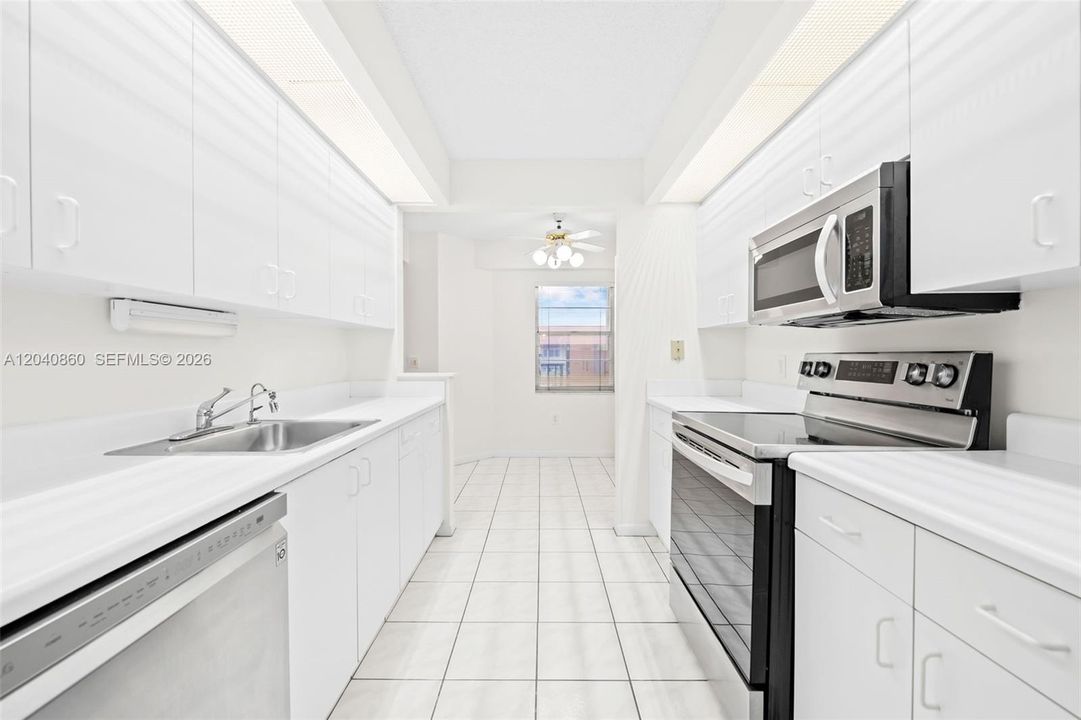 Kitchen with all new appliances
