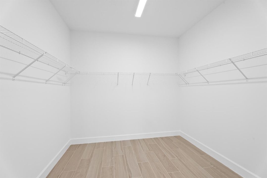 Primary Walk in closet