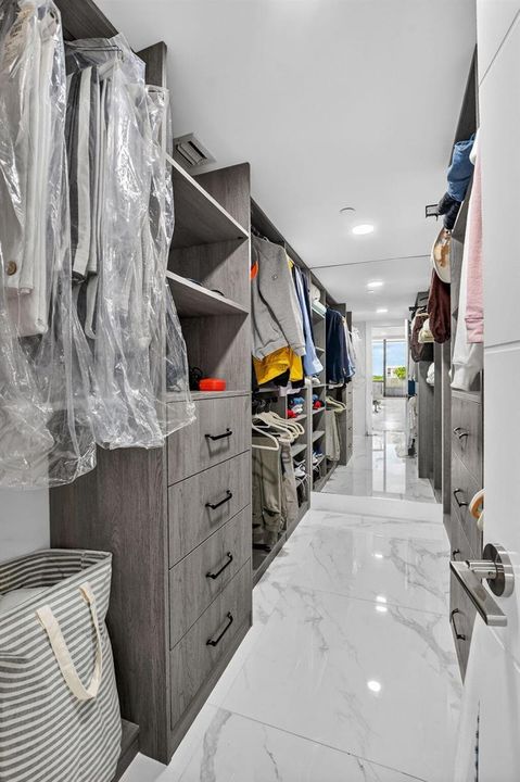 Main room custom closet
