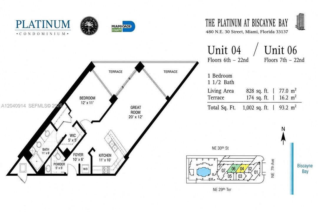 For Sale: $475,000 (1 beds, 1 baths, 828 Square Feet)