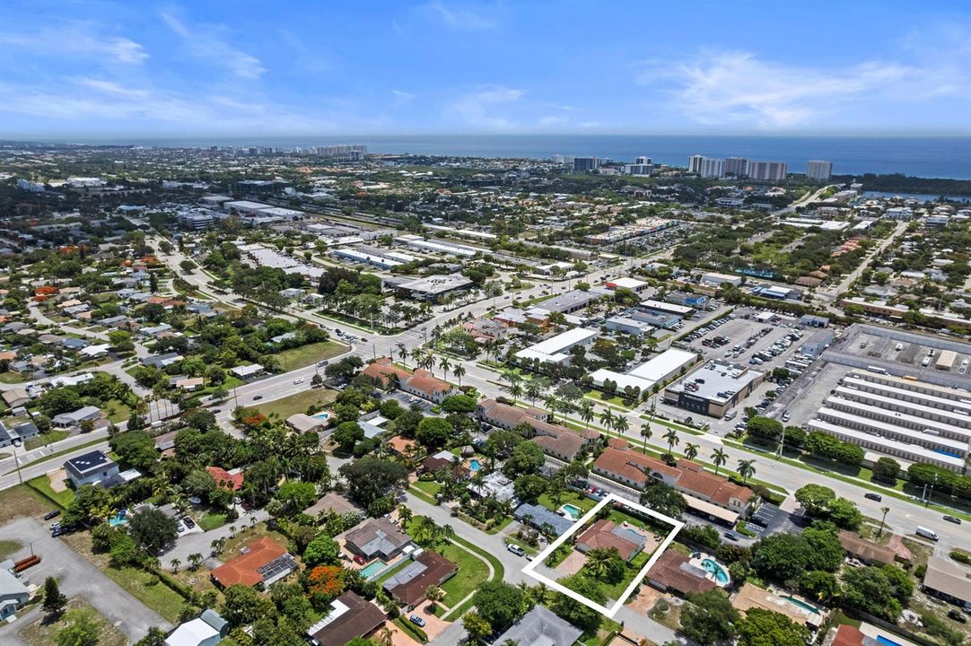 Aerial Neighborhood View