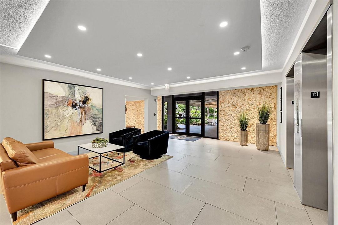 Secure Lobby Entrance