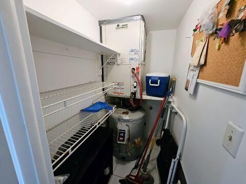AC waterheater closet