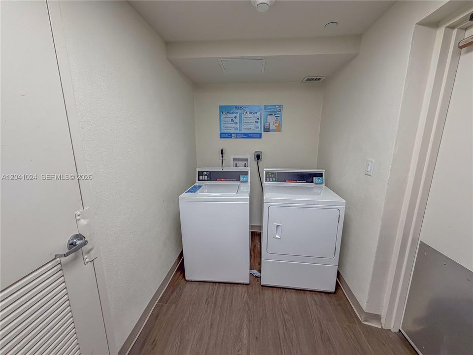 Common area laundry