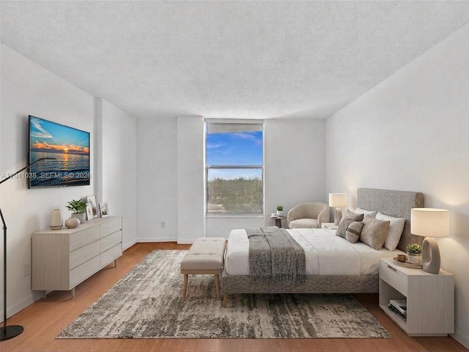 **Virtual Staged photo**KEYSTONE TOWERS CONDO For Sale 2020 NE 135th St # 601NORTH MIAMI, FL 33181