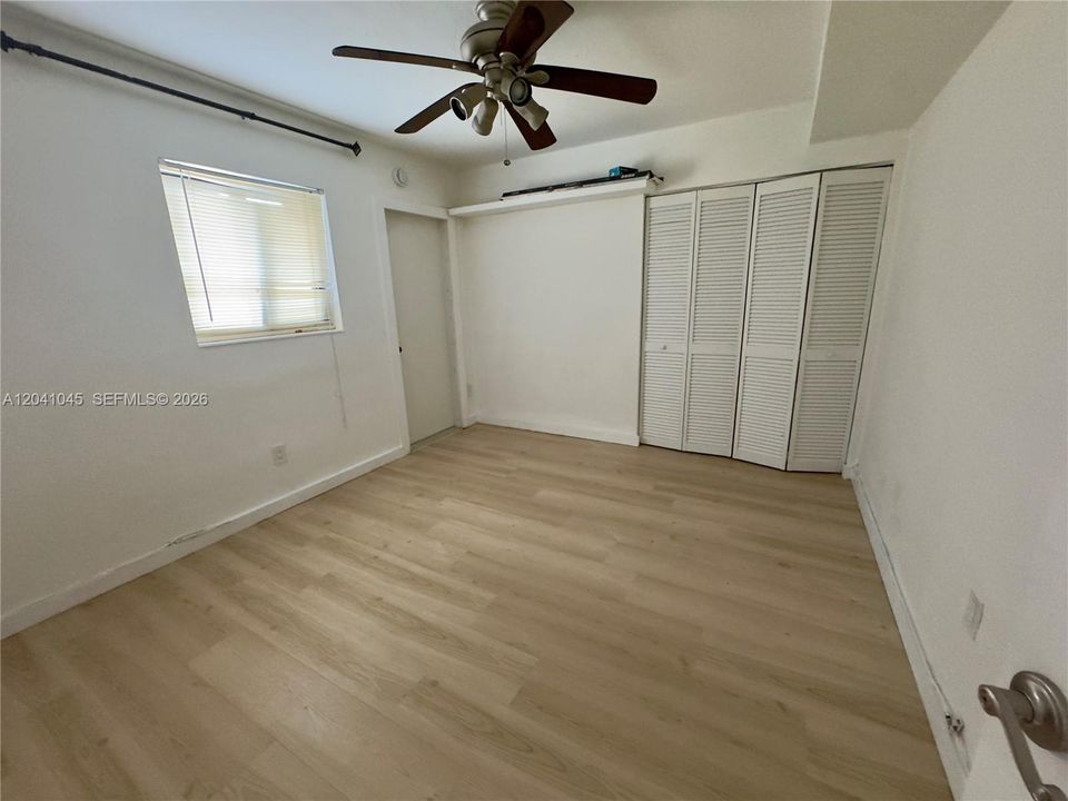 Parking spot is right outside of bedroom door