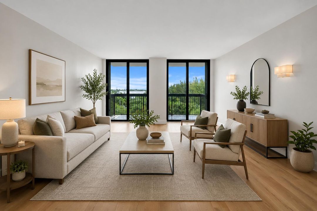 Staged _ living room