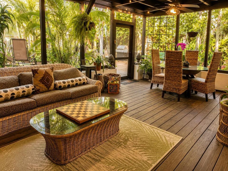 Screened in Patio