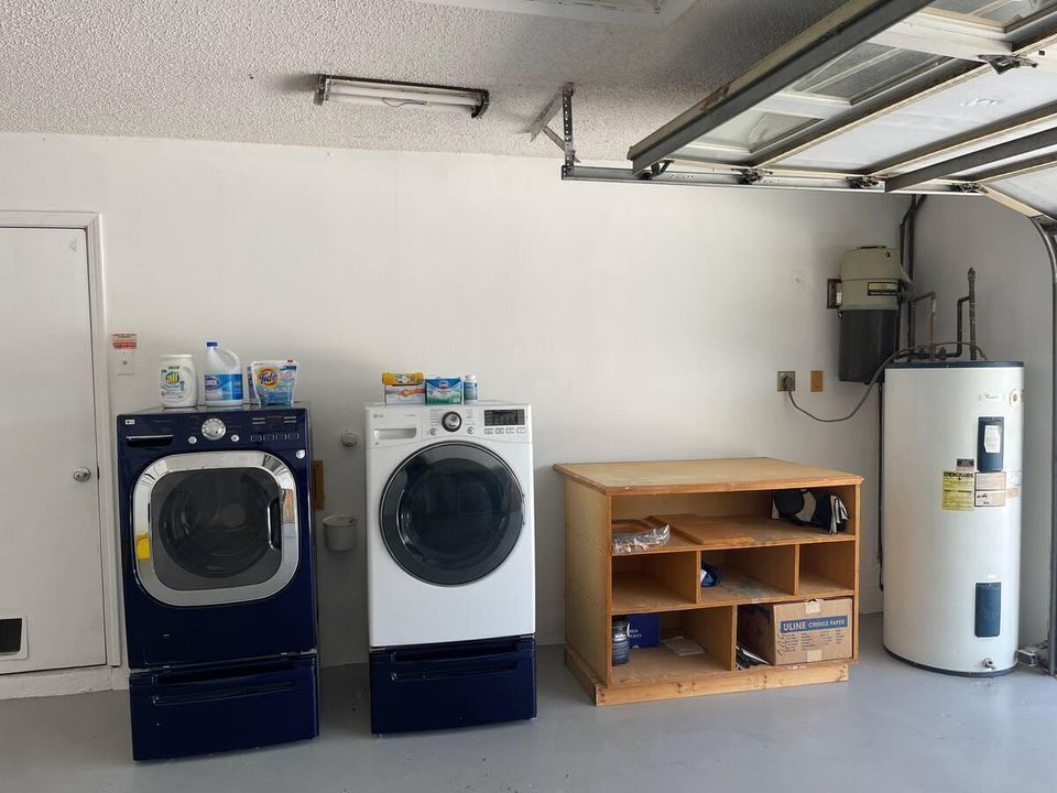 laundry garage