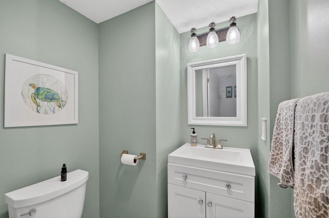 guest half bath