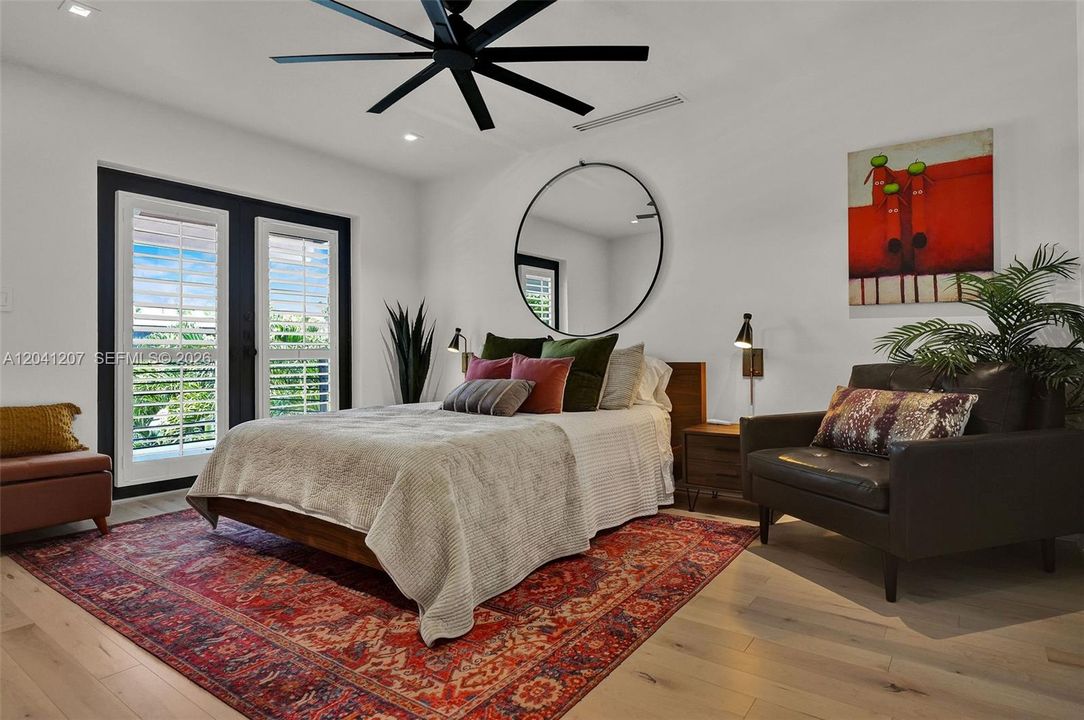 upstairs bedroom
