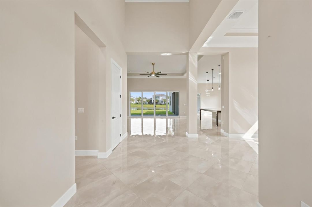 Foyer looking inside