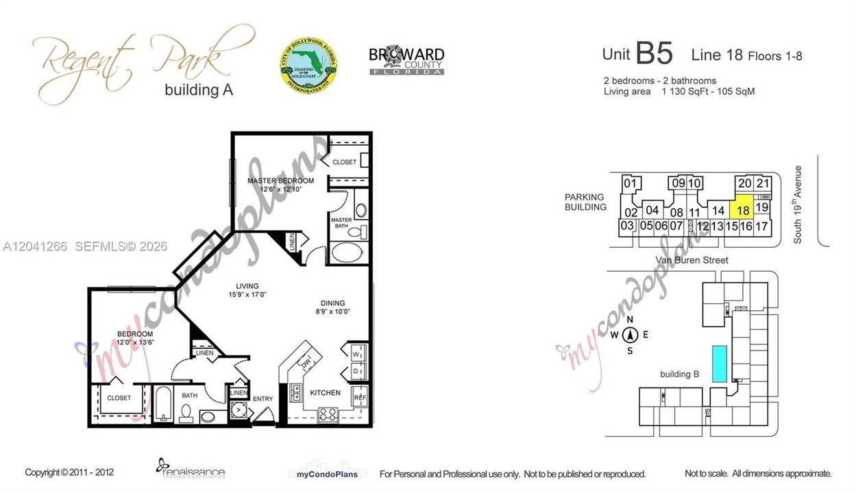 For Rent: $2,494 (2 beds, 2 baths, 1130 Square Feet)