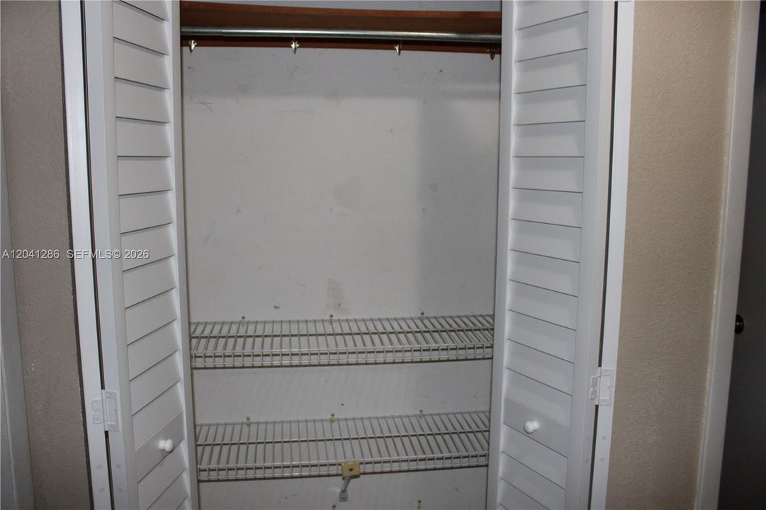 UPSTAIR HALLWAY CLOSET