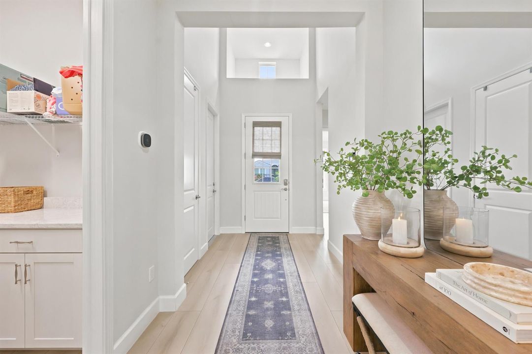 front entrance hallway