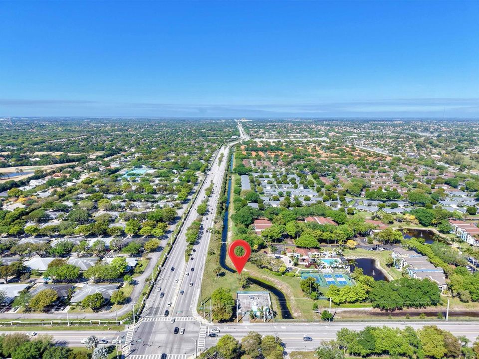 Panoramic to West