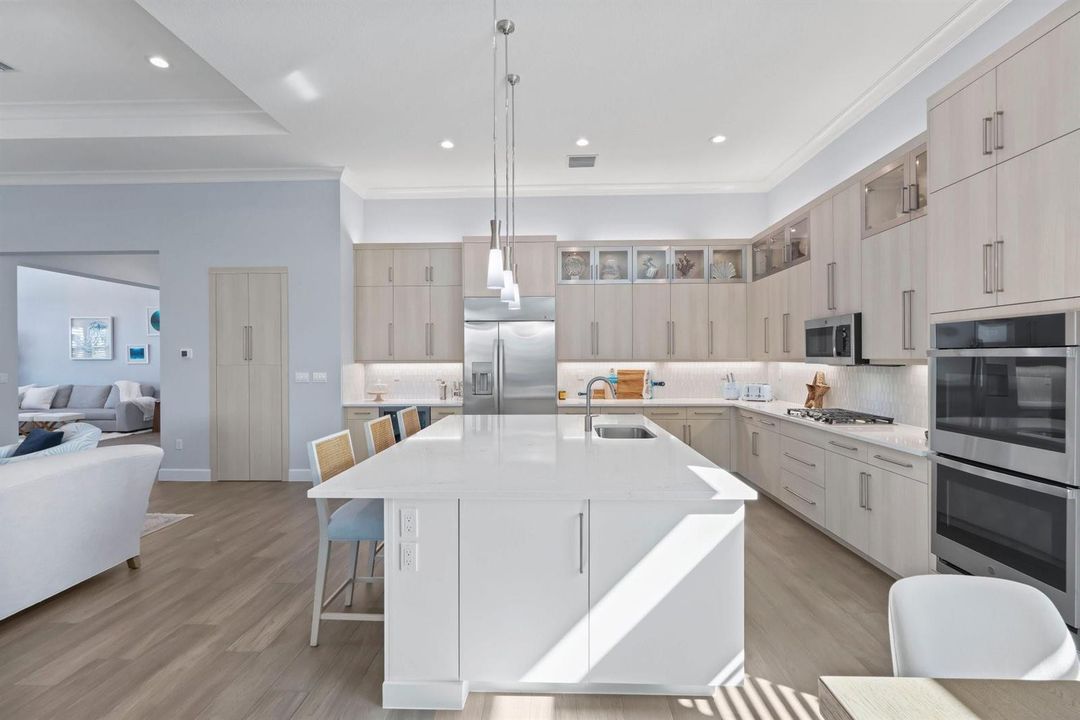 Stacked cabinetry