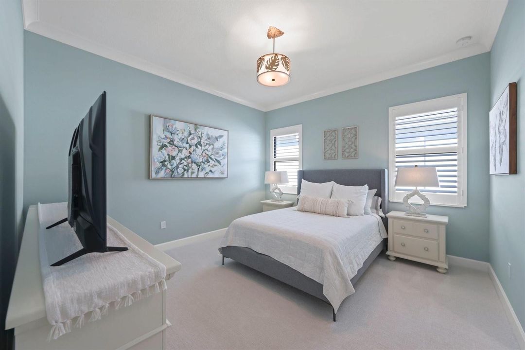 Guest Bedroom with walk-in closet