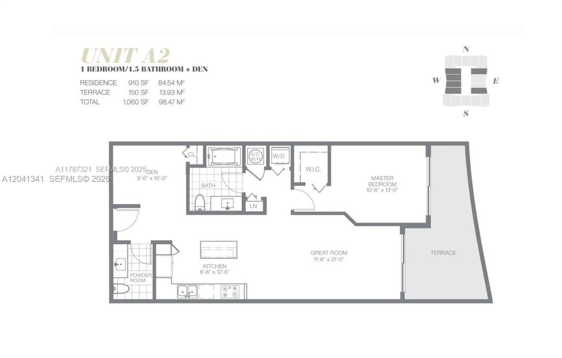 For Sale: $520,000 (1 beds, 1 baths, 853 Square Feet)