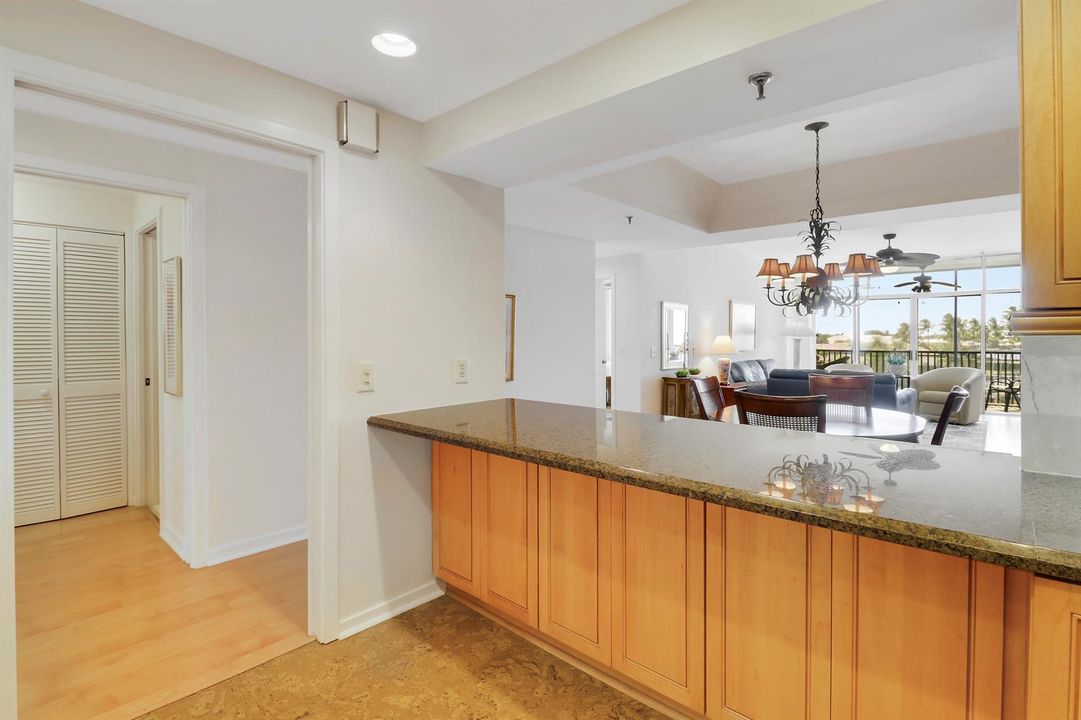 Pass-through to Dining Area