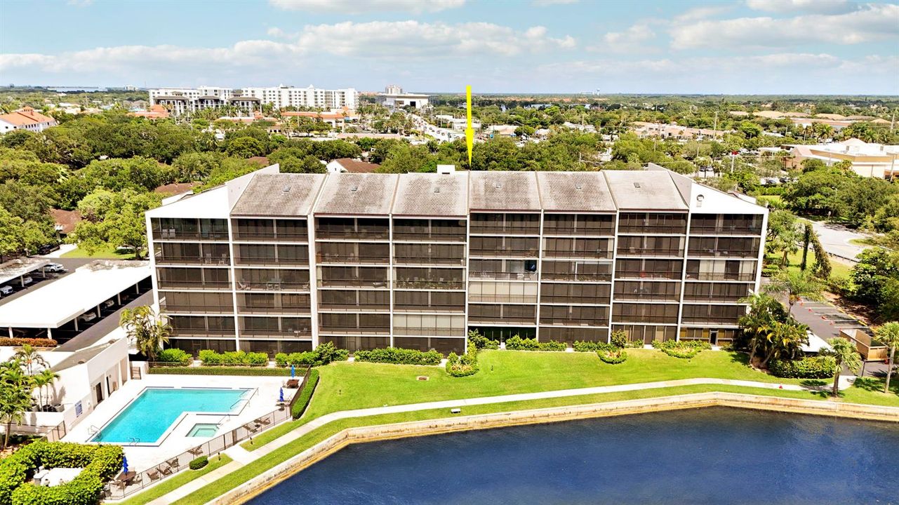 Aerial View To West