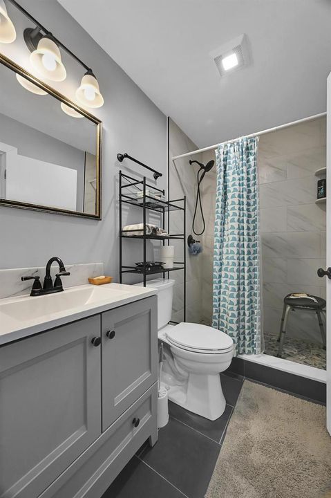 step in shower