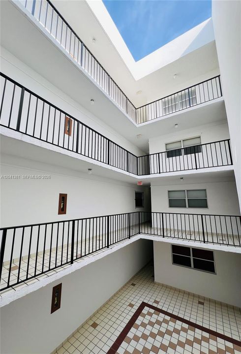 Inside Building Hallways