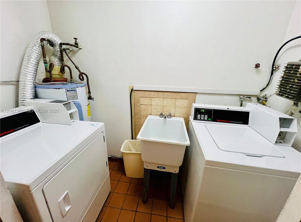Common Laundry Room On Each Floor