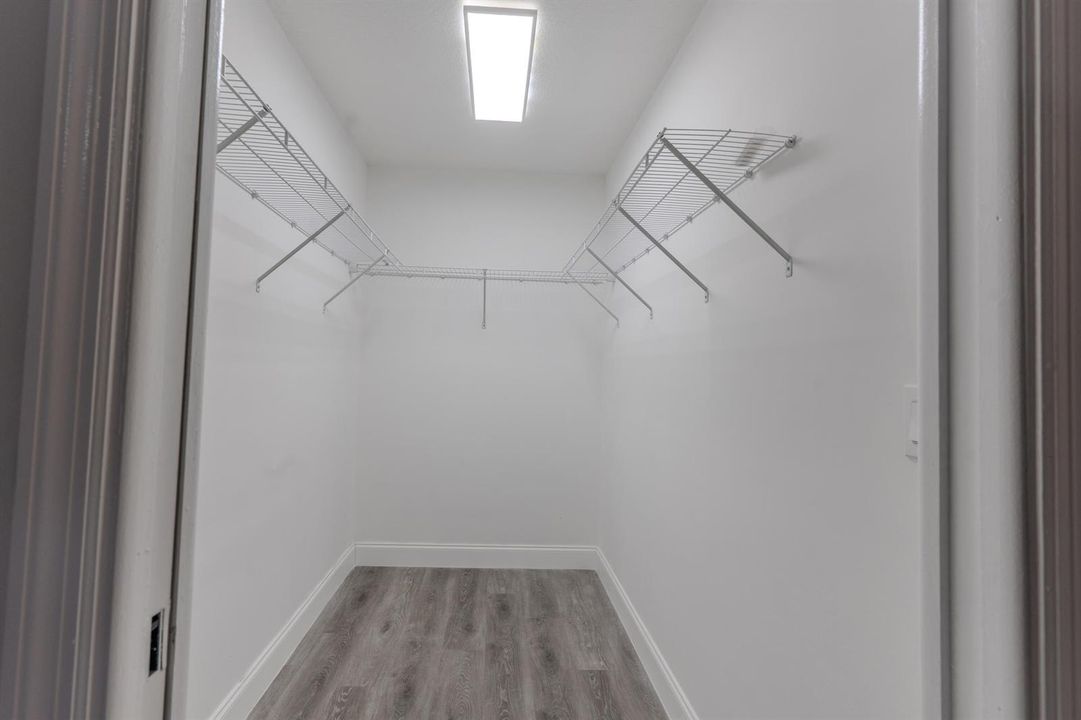 Master closet