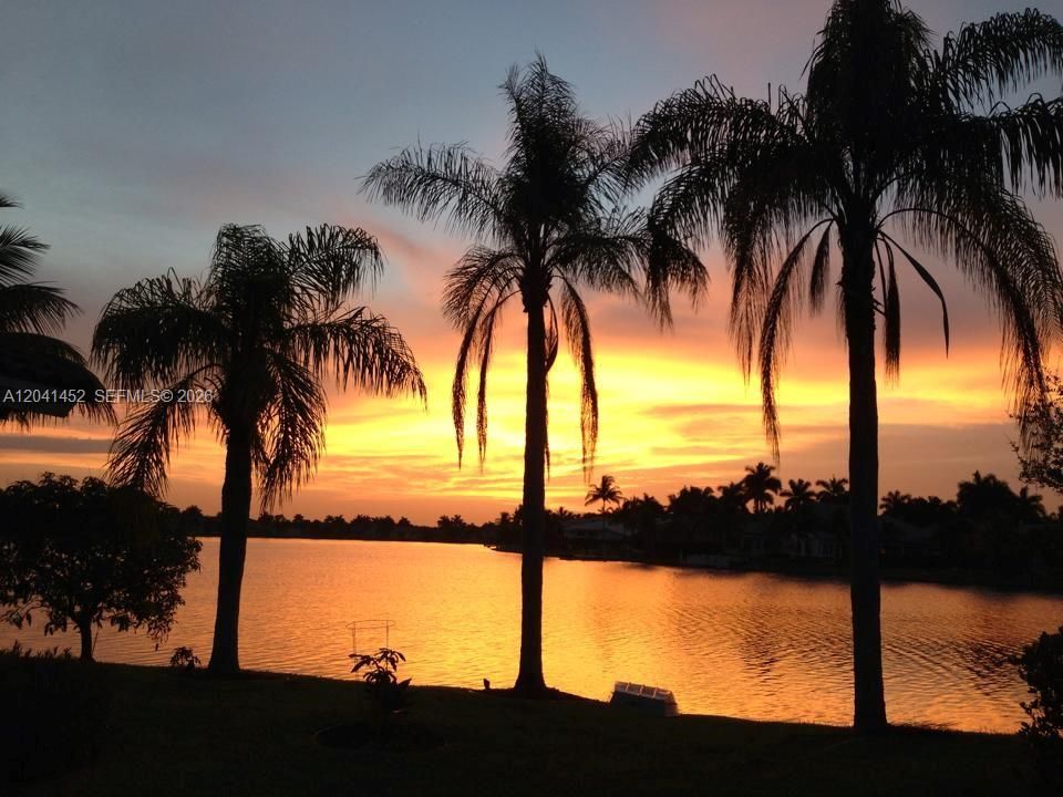 One of the many spectacular sunsets living on the edge of the Everglades!