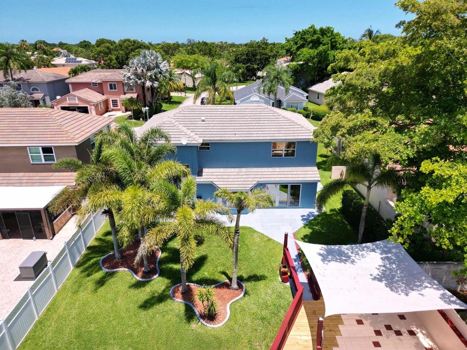 Backyard Drone shot