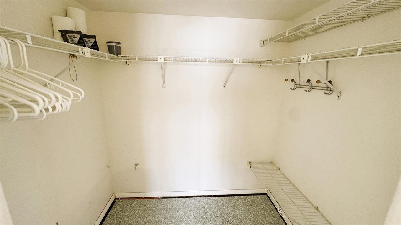Primary Walk In Closet