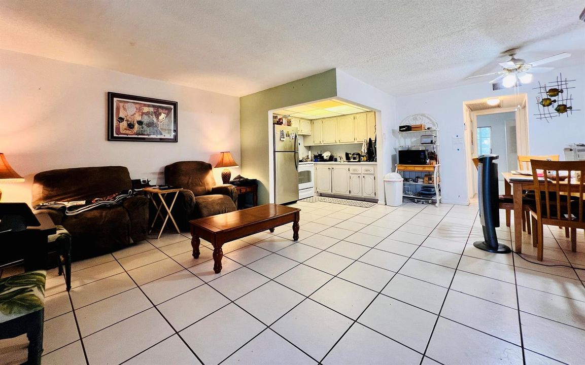 Front to Kitchen