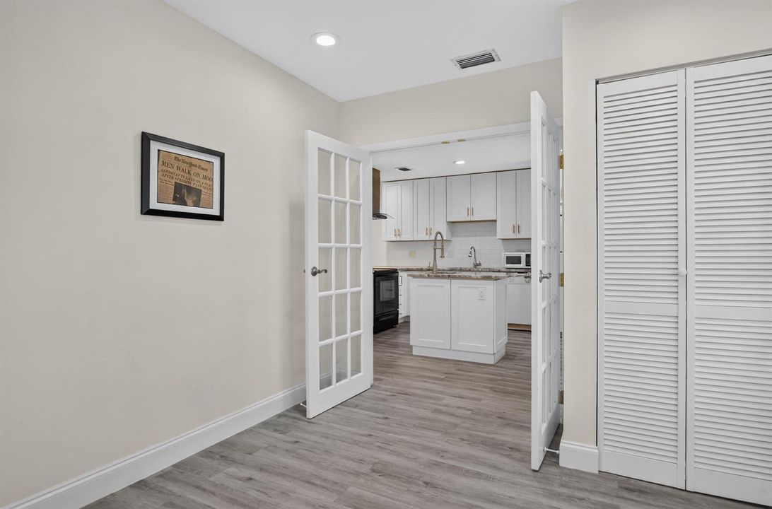 Den with Closet