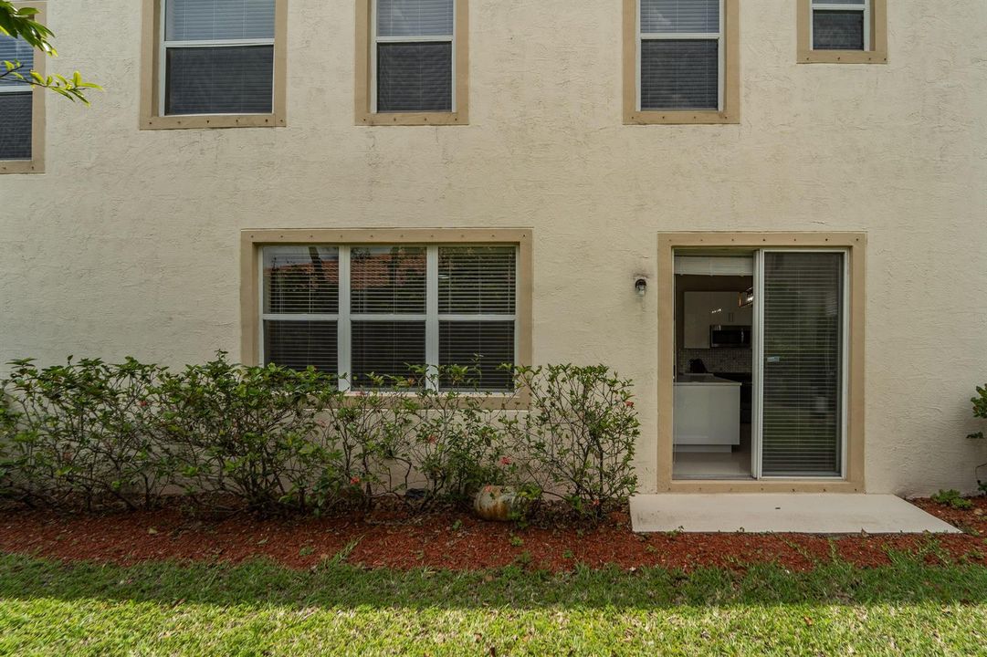 Back patio
