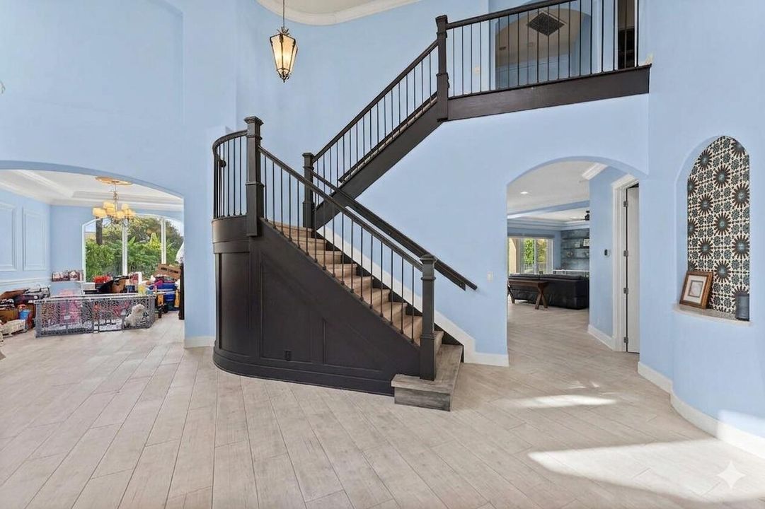 AI Generated painted walls