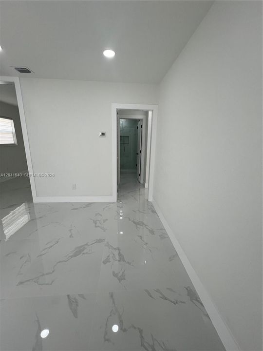 Hallway to rooms