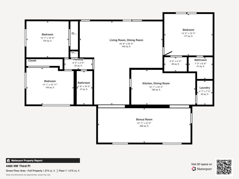 4460 NW Third Pl - Floor 1