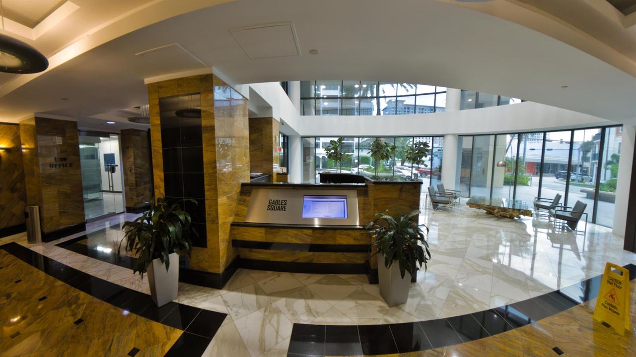Front Enrance Receptionist