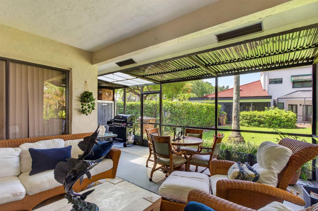 Screened-In Covered Patio / Lanai