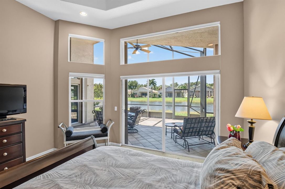 Convenient Sliding Glass Door to Lanai