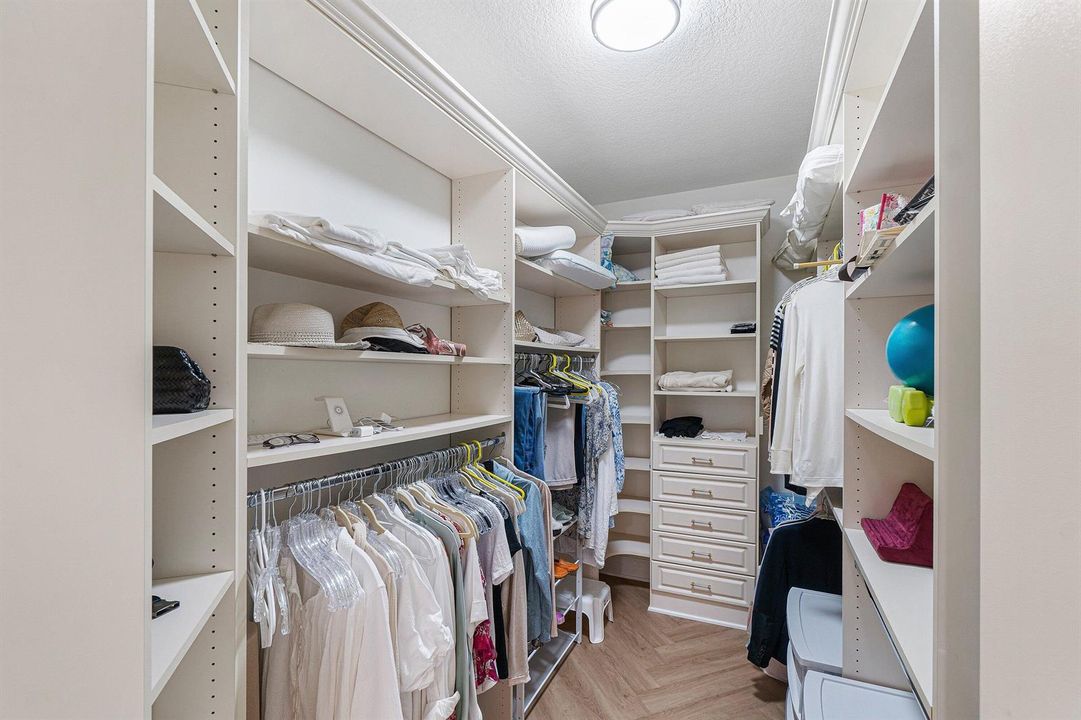PRIMARY CLOSET