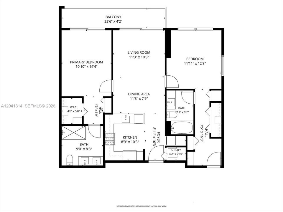 For Sale: $575,000 (2 beds, 2 baths, 1016 Square Feet)