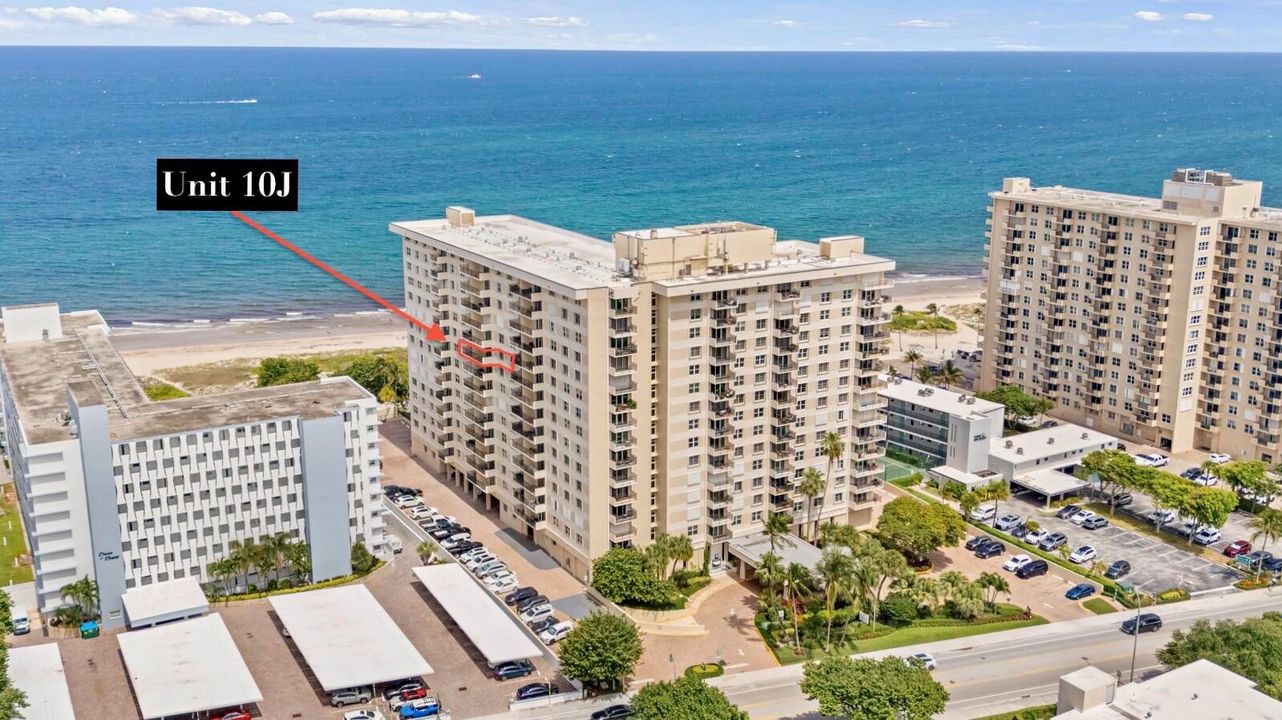 Unit with ocean & Intracoastal views