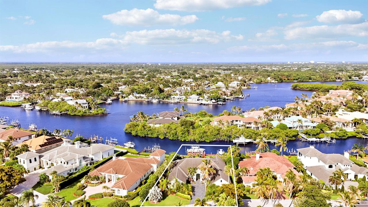 Aerial Facing East