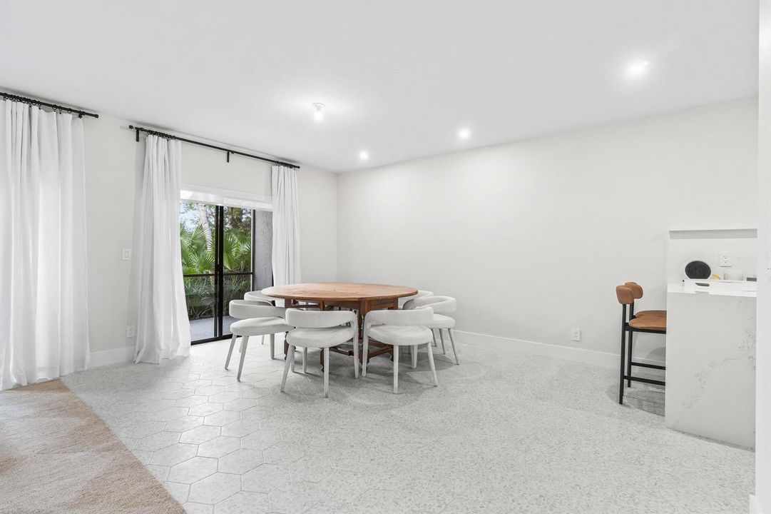 Dining area