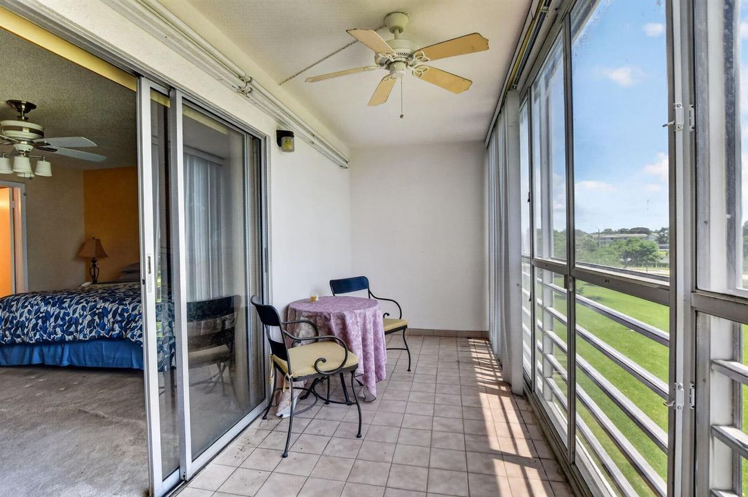 Balcony off Bedroom