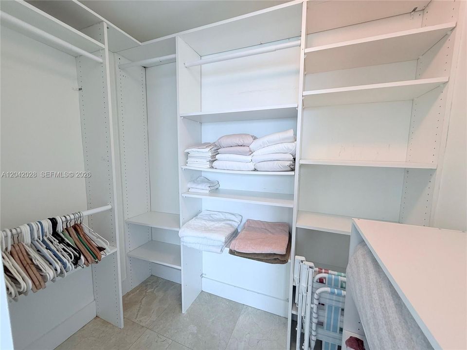 closet second bedroom
