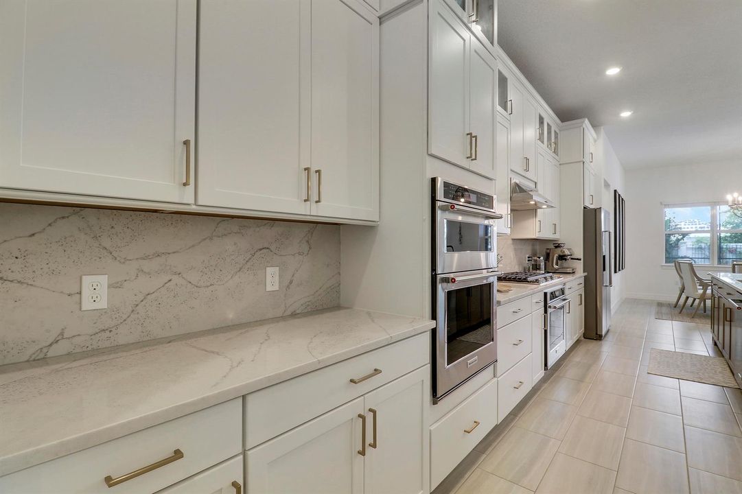Quartz Back Splash